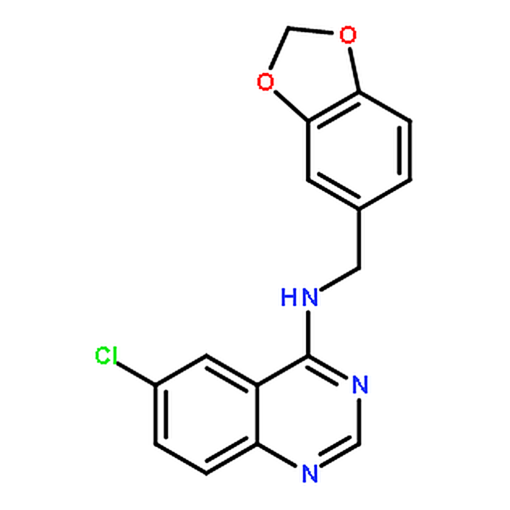RHAWN N-(Benzo[d][1,3]dioxol-5-ylmethyl)-6-chloroquinazolin-4-amine