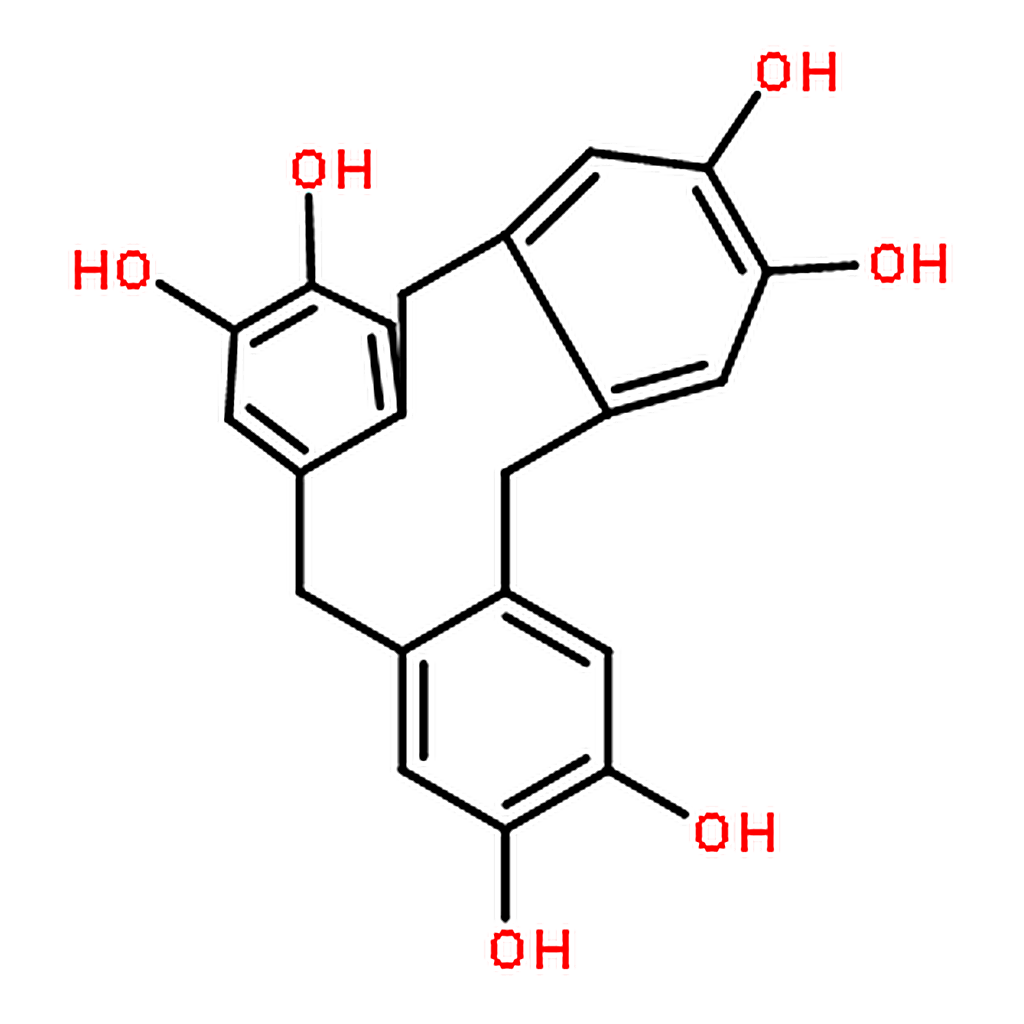 RHAWN 10,15-Dihydro-5H-tribenzo[a,d,g][9]annulene-2,3,7,8,12,13-hexaol