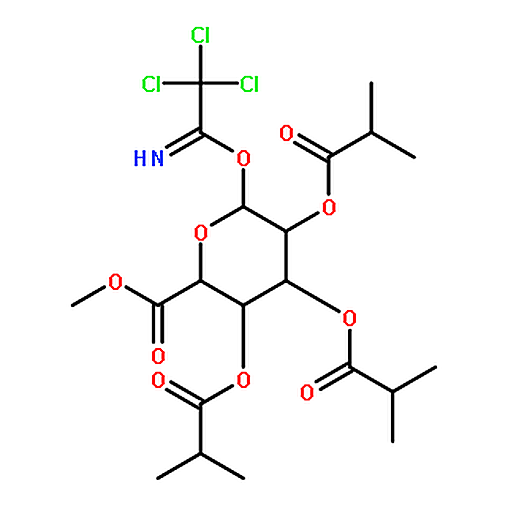 RHAWN (2S,3S,4S,5R,6R)-2-(Methoxycarbonyl)-6-(2,2,2-trichloro-1-iminoethoxy)tetrahydro-2H-pyran-3,