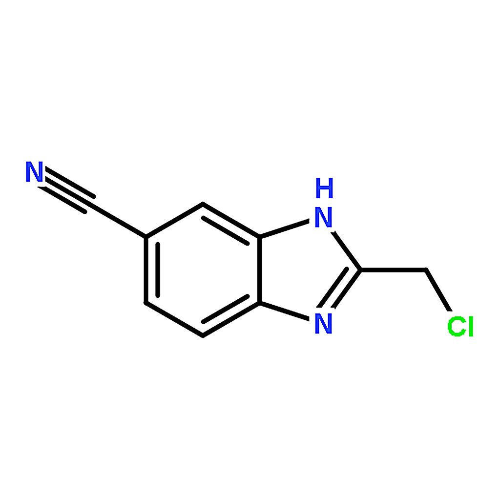 RHAWN 2-(Chloromethyl)-1H-benzo[d]imidazole-6-carbonitrile
