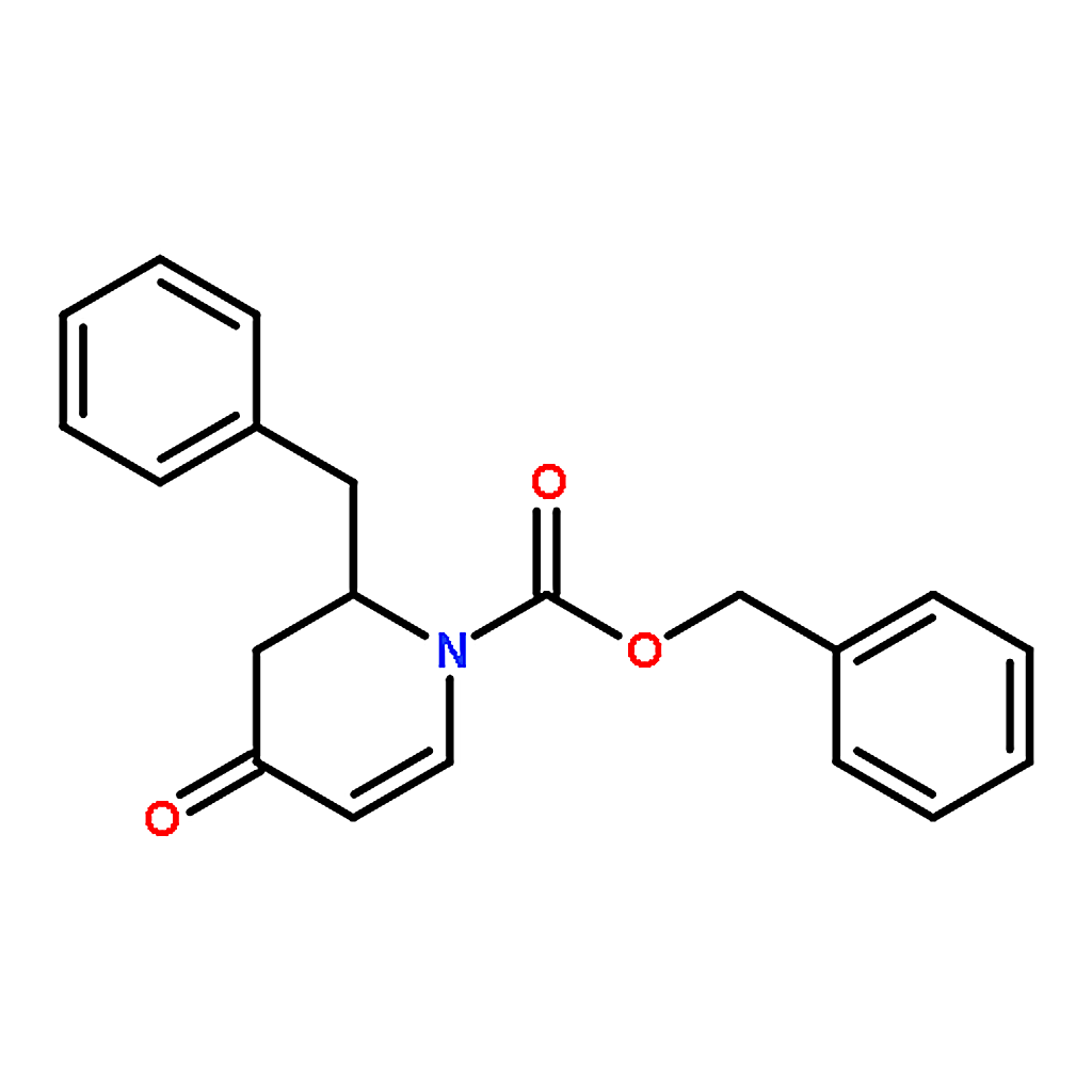 RHAWN Benzyl 2-benzyl-4-oxo-3，4-dihydropyridine-1(2H)-carboxylate