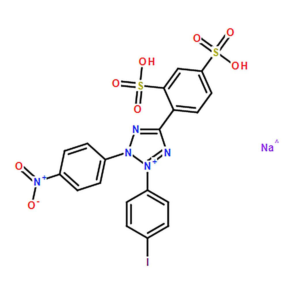 RHAWN (2-(4-Iodophenyl)-3-(4-nitrophenyl)-5-(2,4-disulfophenyl)-2H-tetrazolium sodium salt