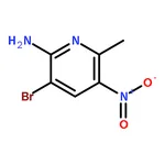 RHAWN 3-Bromo-6-methyl-5-nitropyridin-2-amine