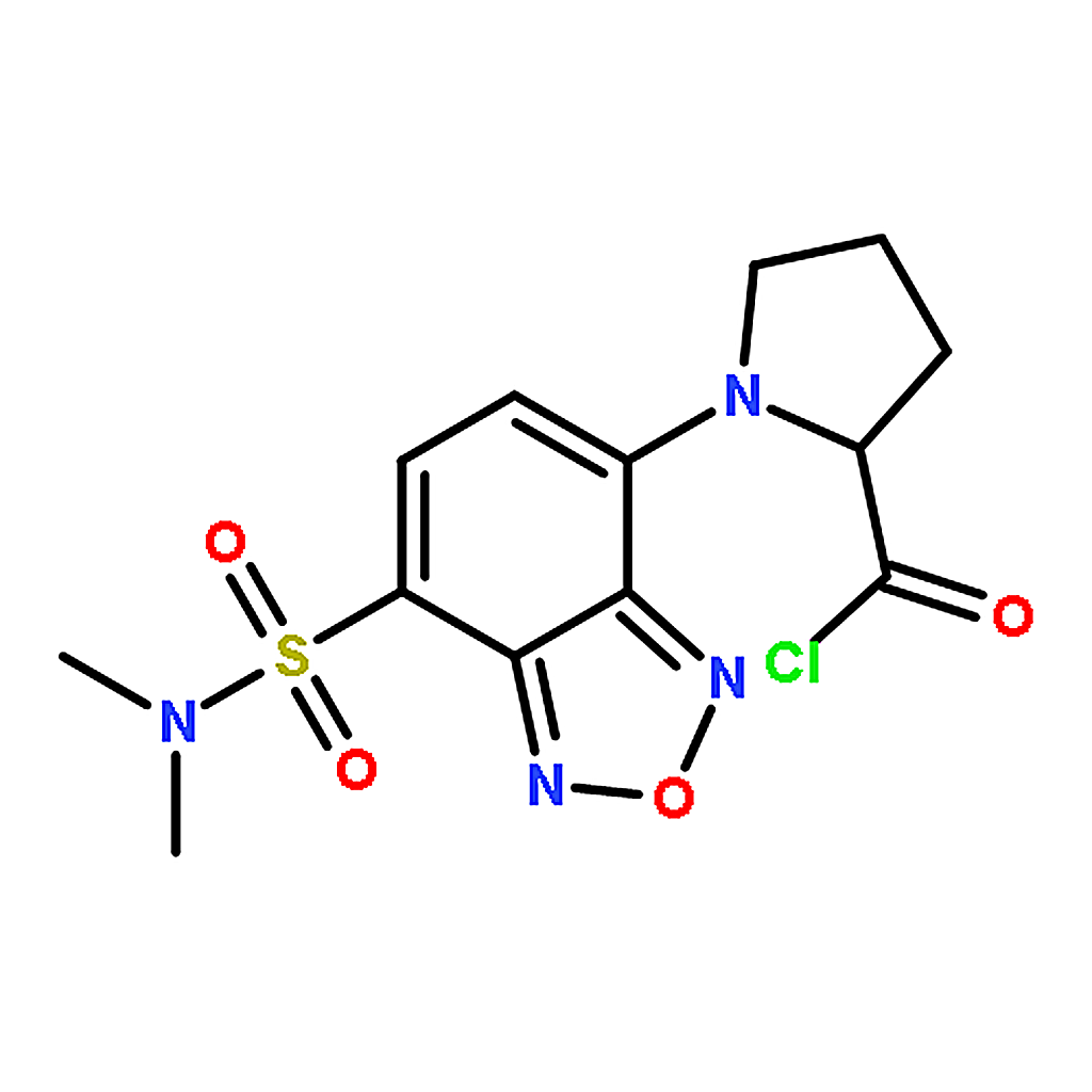 RHAWN (<i>R</i>)-(+)-DBD-Pro-COCl [=(<i>R</i>)-(+)-4-(<i>N</i>,<i>N</i>-Dimethylaminosulfonyl)-7-(