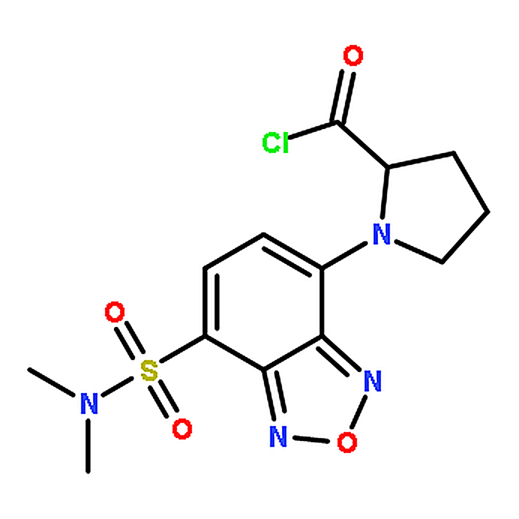 RHAWN (<i>S</i>)-(-)-DBD-Pro-COCl [=(<i>S</i>)-(-)-4-(<i>N</i>,<i>N</i>-Dimethylaminosulfonyl)-7-(