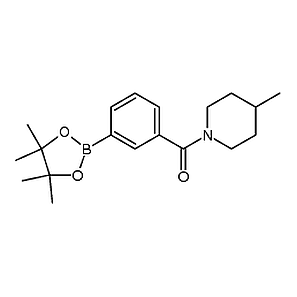 RHAWN (4-Methylpiperidin-1-yl)(3-(4，4，5，5-tetramethyl-1，3，2-dioxaborolan-2-yl)phenyl)methanone