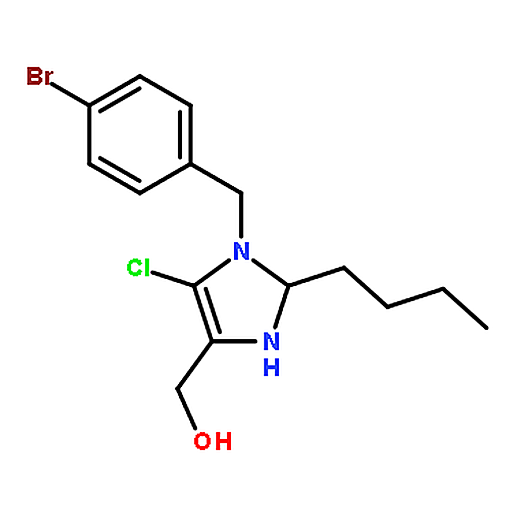 RHAWN 3-(4-BROMOBENZYL)-2-BUTYL-4-CHLORO-1H-IMIDAZOL-5-YLMETHANOL