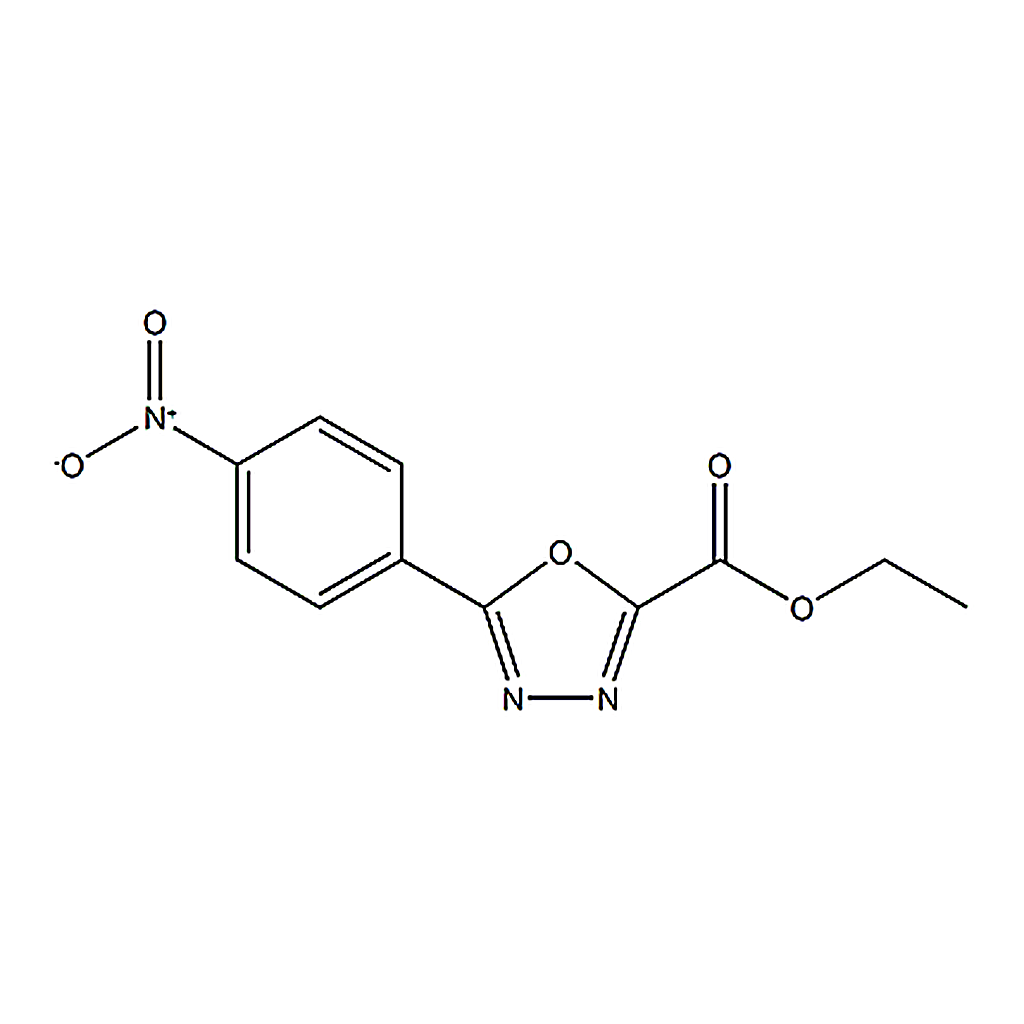 RHAWN Ethyl 5-(4-nitrophenyl)-1，3，4-oxadiazole-2-carboxylate