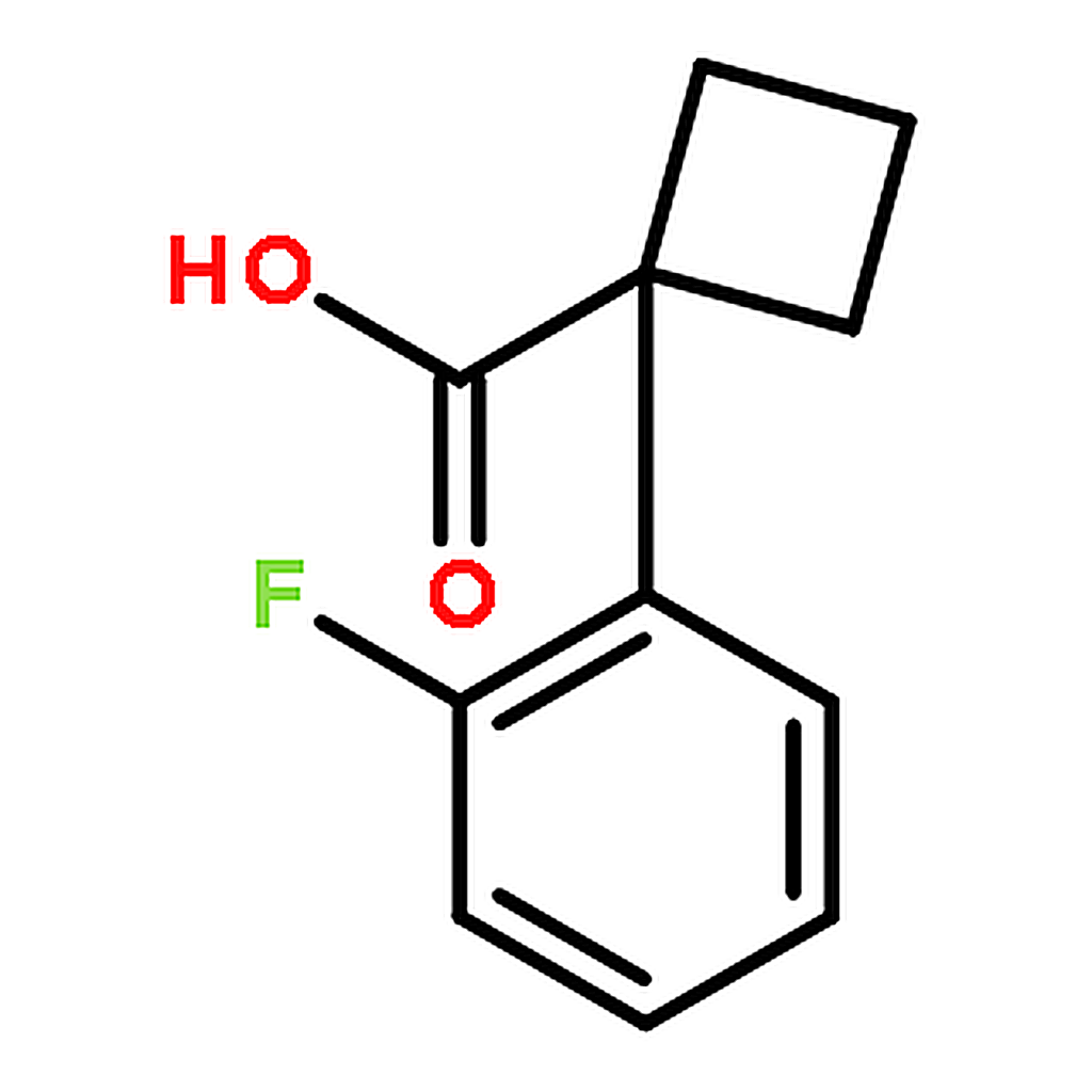 RHAWN 1-(2-fluorophenyl)cyclobutane-1-carboxylic acid