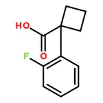 RHAWN 1-(2-fluorophenyl)cyclobutane-1-carboxylic acid