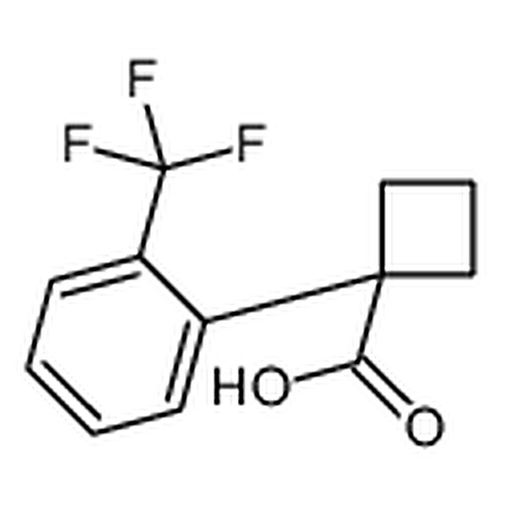 RHAWN 1-[2-(Trifluoromethyl)phenyl]cyclobutanecarboxylic Acid