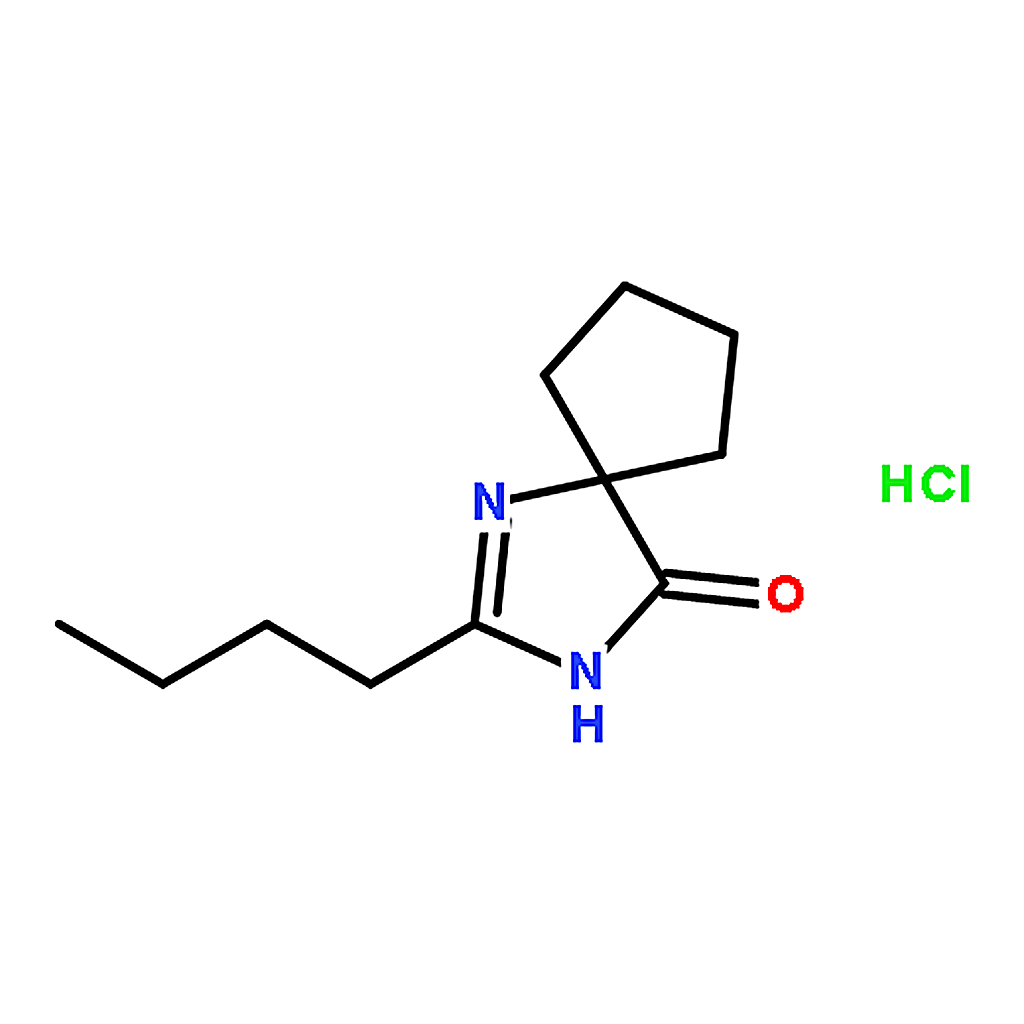 RHAWN 2-Butyl-1,3-diazaspiro[4.4]non-1-en-4-one Hydrochloride