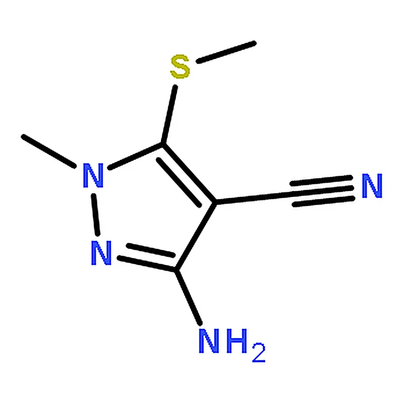 RHAWN 3-Amino-1-methyl-5-(methylthio)-1H-pyrazole-4-carbonitrile