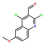 RHAWN 2,4-dichloro-6-methoxyquinoline-3-carbaldehyde