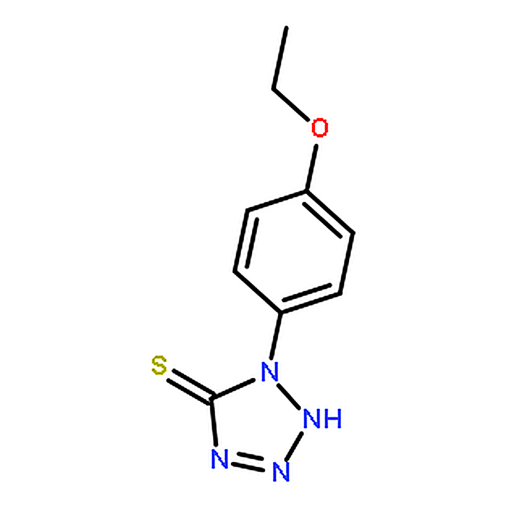 RHAWN 1-(4-Ethoxyphenyl)-5-mercapto-1<i>H</i>-tetrazole