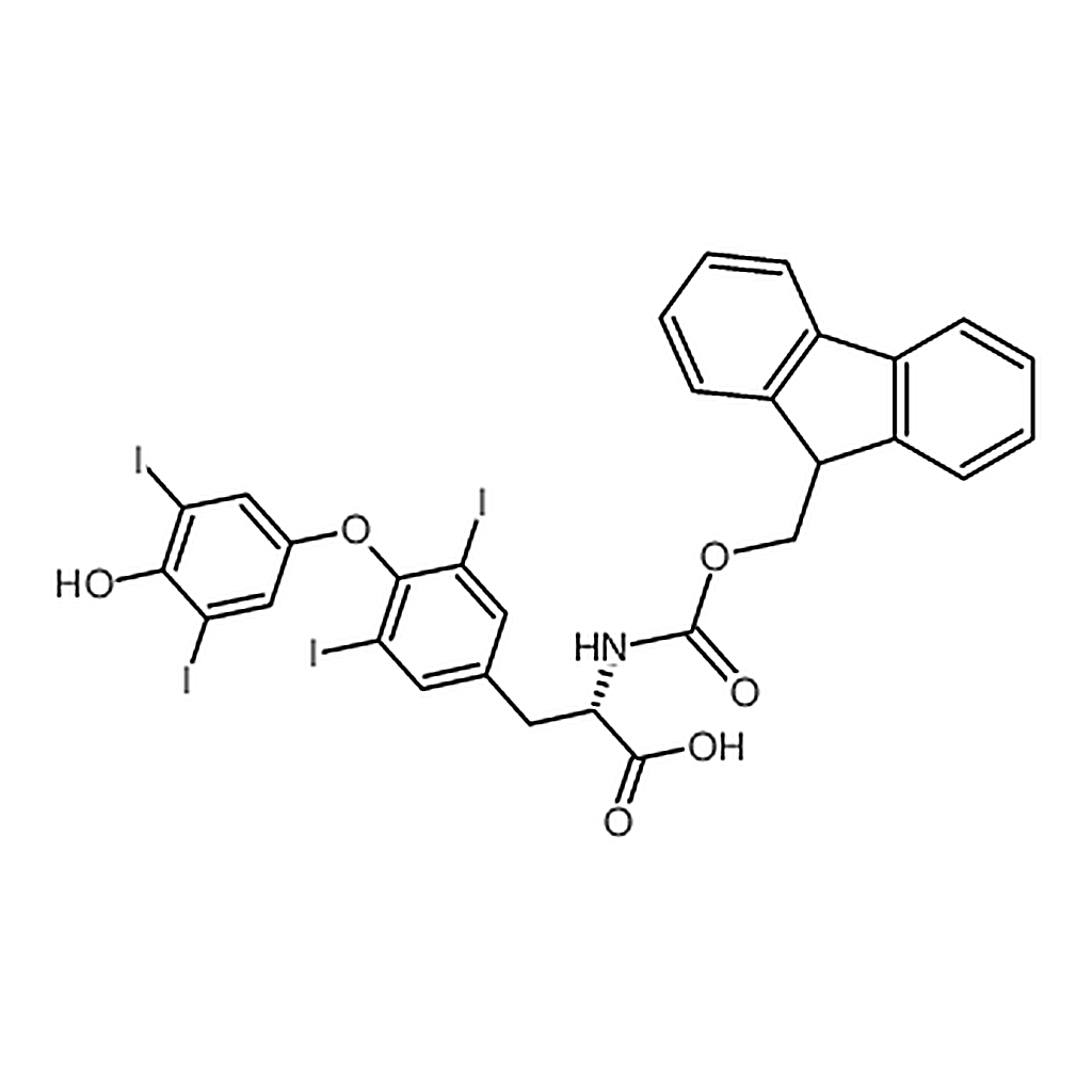RHAWN (S)-2-((((9H-Fluoren-9-yl)methoxy)carbonyl)amino)-3-(4-(4-hydroxy-3,5-diiodophenoxy)-3,5-dii