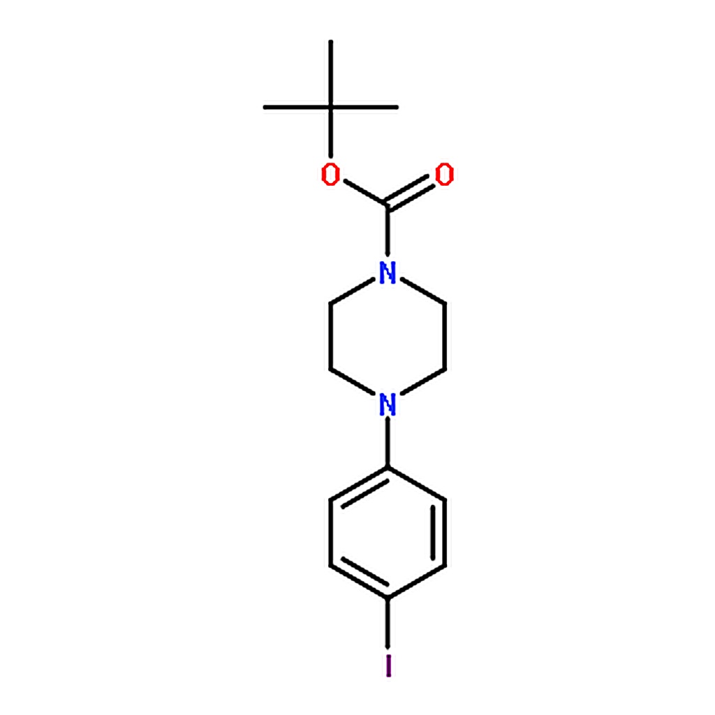 RHAWN tert-butyl 4-(4-iodophenyl)tetrahydro-1(2h)-pyrazinecarboxylate