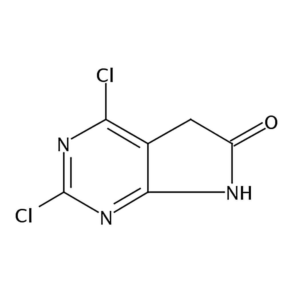 RHAWN 2,4-Dichloro-5H-pyrrolo[2,3-d]pyrimidin-6(7H)-one