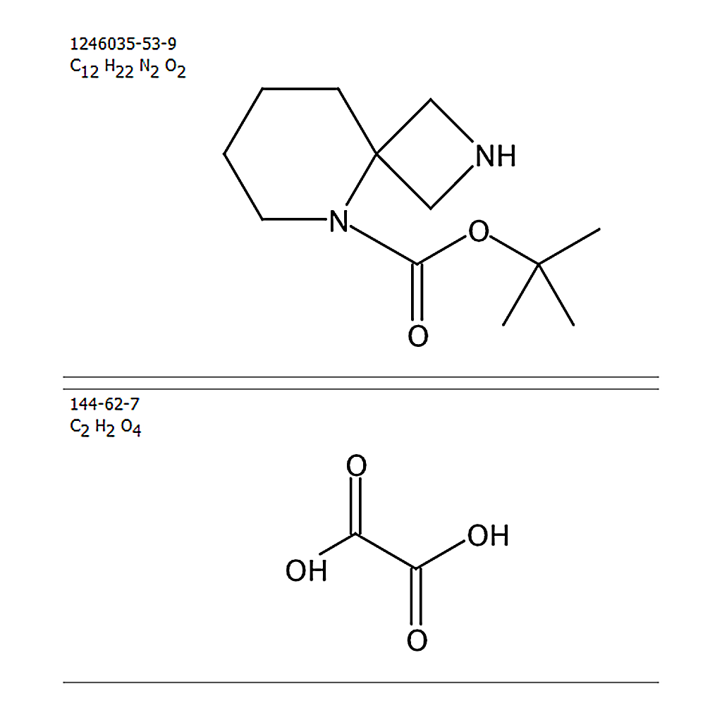 RHAWN tert-butyl 2，5-diazaspiro[3.5]nonane-5-carboxylate hemioxalate