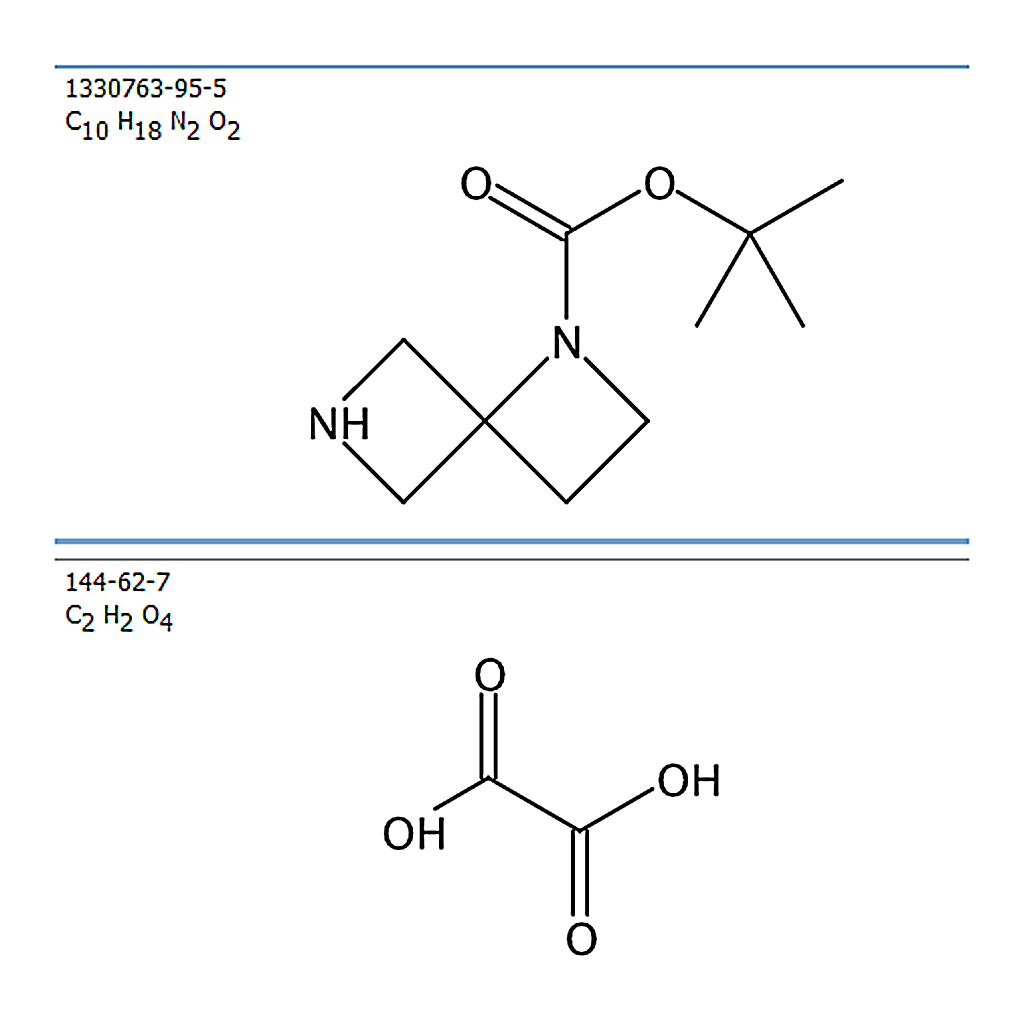 RHAWN tert-Butyl 1,6-diazaspiro[3.3]heptane-1-carboxylate oxalate(2:1)