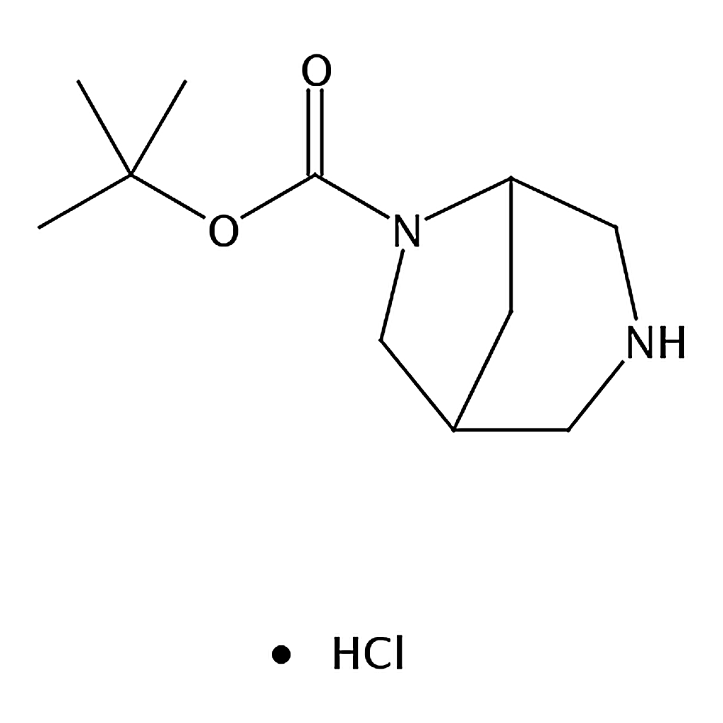 RHAWN tert-Butyl 3，6-diazabicyclo[3.2.1]octane-6-carboxylate hydrochloride