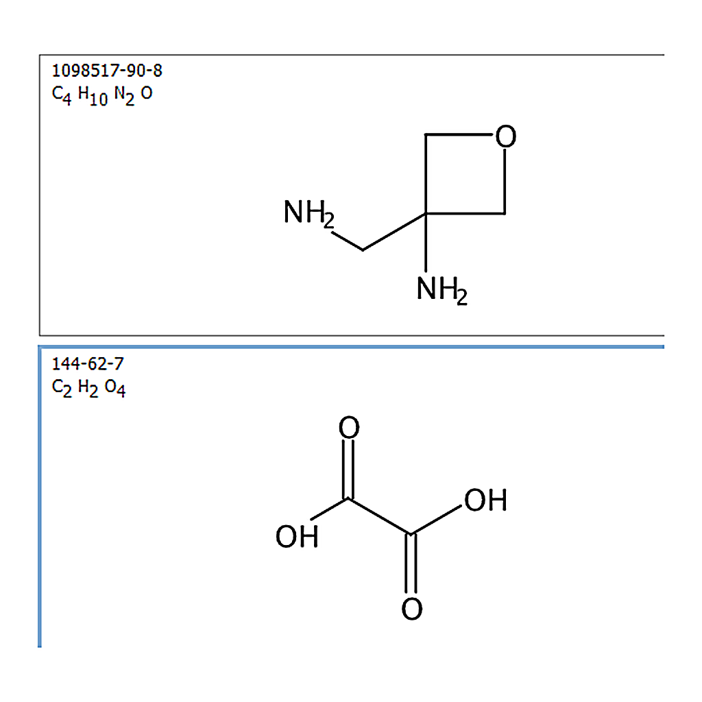 RHAWN 3-(aminomethyl)oxetan-3-amine; oxalic acid