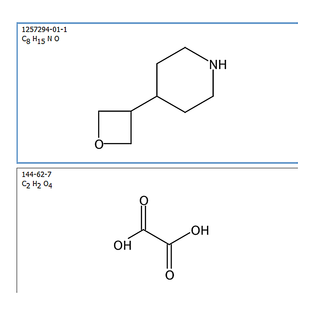 RHAWN 4-(Oxetan-3-yl)piperidine oxalate(2:1)