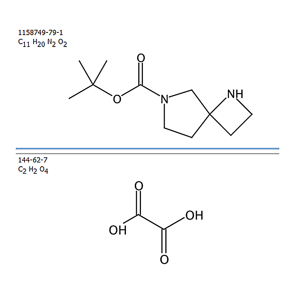 RHAWN tert-Butyl 1，6-diazaspiro[3.4]octane-6-carboxylate oxalate(2:1)