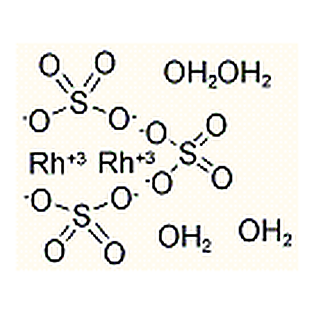 RHAWN Rhodium(III) sulfate tetrahydrate