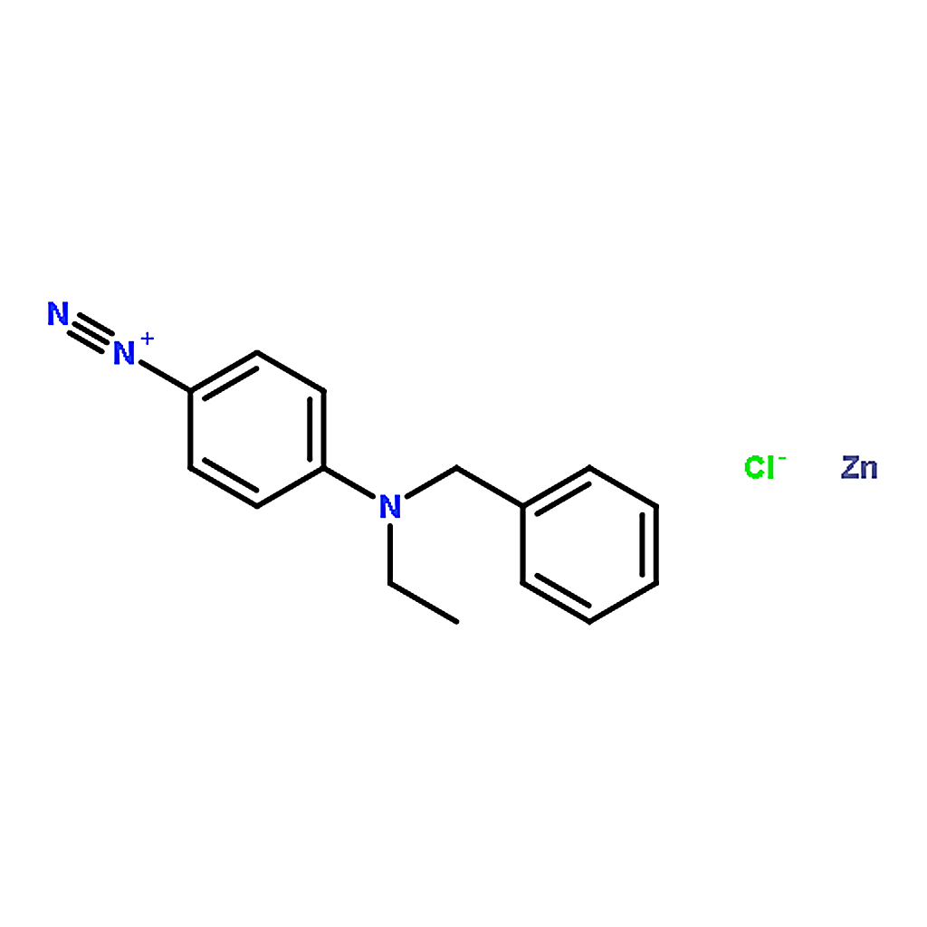 RHAWN 4-Diazo-<i>N</i>-benzyl-<i>N</i>-ethylaniline Chloride Zinc Chloride