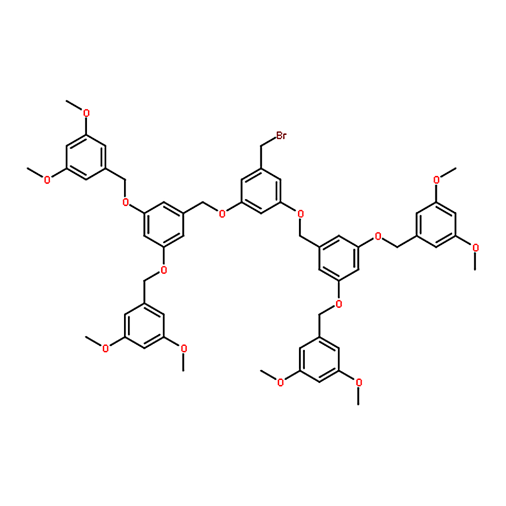 RHAWN 3,5-Bis[3,5-bis(3,5-dimethoxybenzyloxy)benzyloxy]benzyl Bromide