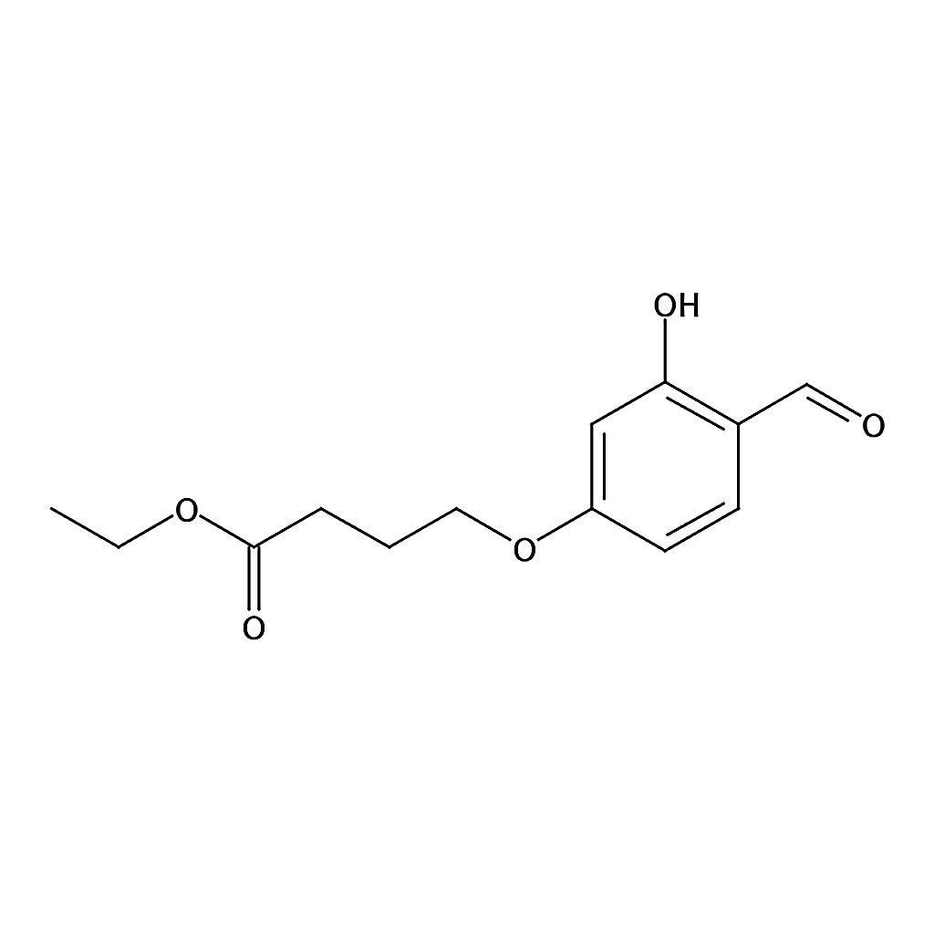 RHAWN Ethyl 4-(4-formyl-3-hydroxyphenoxy)butanoate
