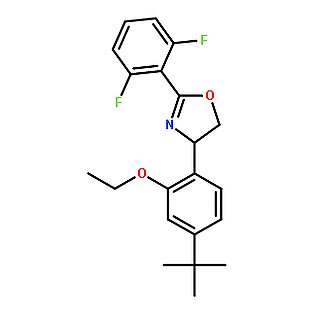 RHAWN 4-(4-(tert-Butyl)-2-ethoxyphenyl)-2-(2,6-difluorophenyl)-4,5-dihydrooxazole