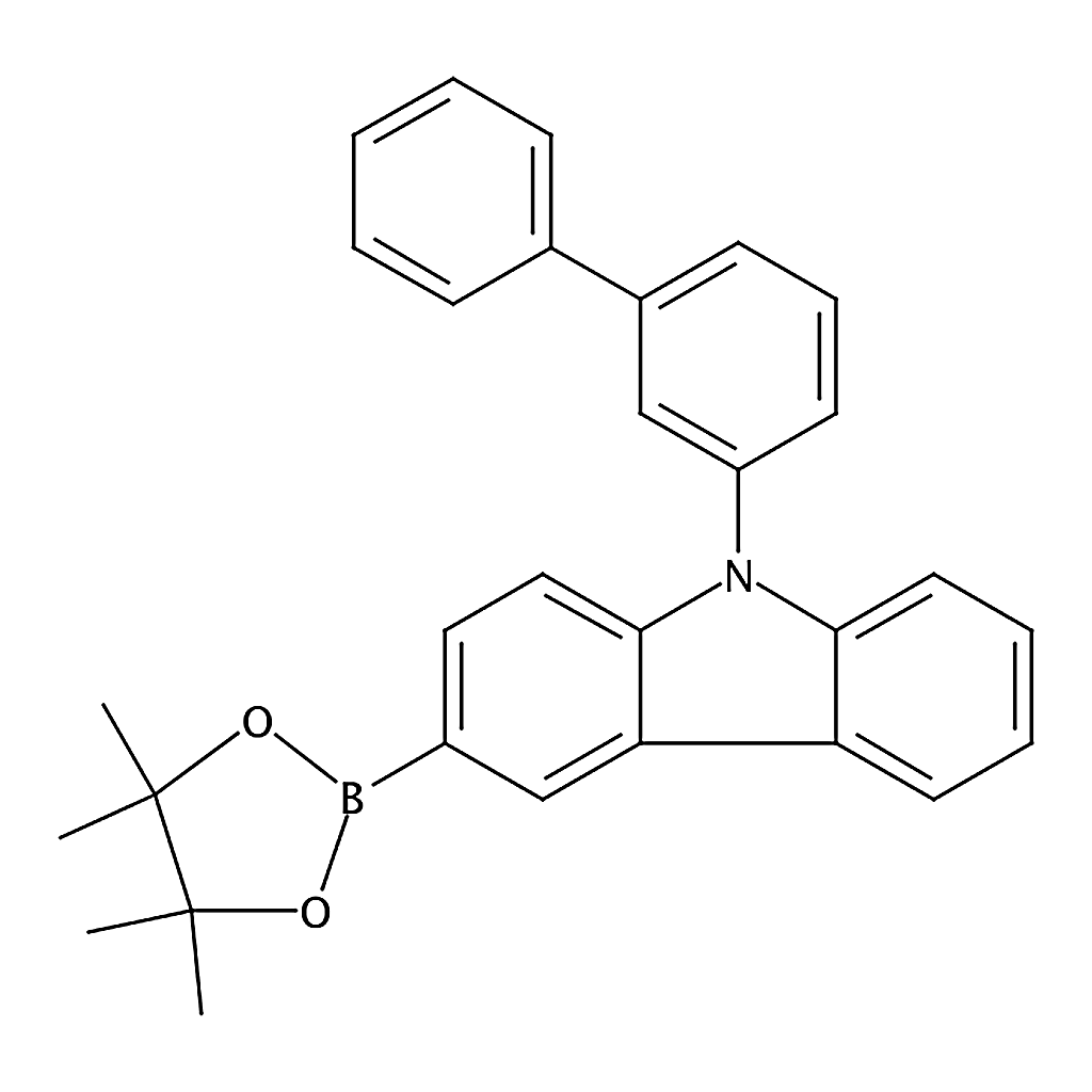 RHAWN 9-([1,1'-Biphenyl]-3-yl)-3-(4,4,5,5-tetramethyl-1,3,2-dioxaborolan-2-yl)-9H-carbazole