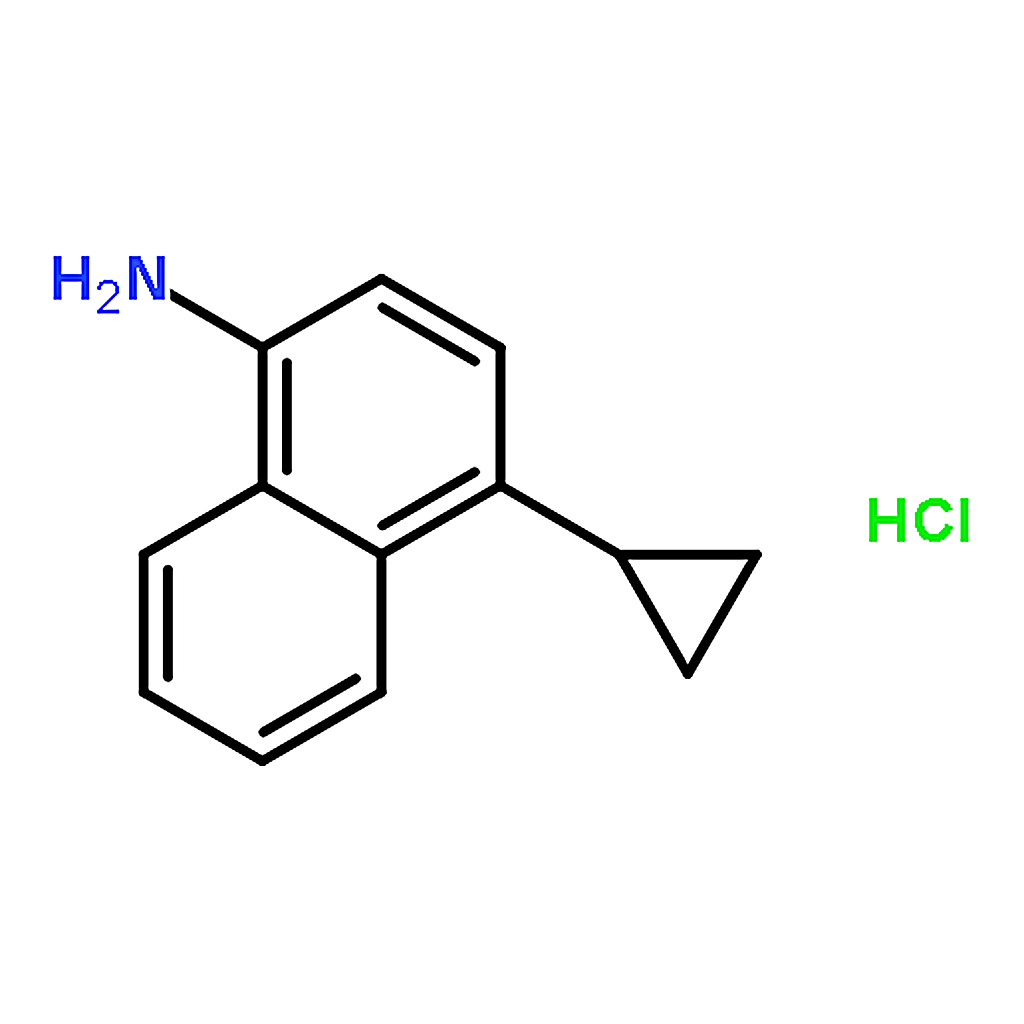 RHAWN 4-Cyclopropylnaphthalen-1-amine hydrochloride