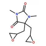 RHAWN 5,5-Dimethyl-1,3-bis(oxiran-2-ylmethyl)imidazolidine-2,4-dione