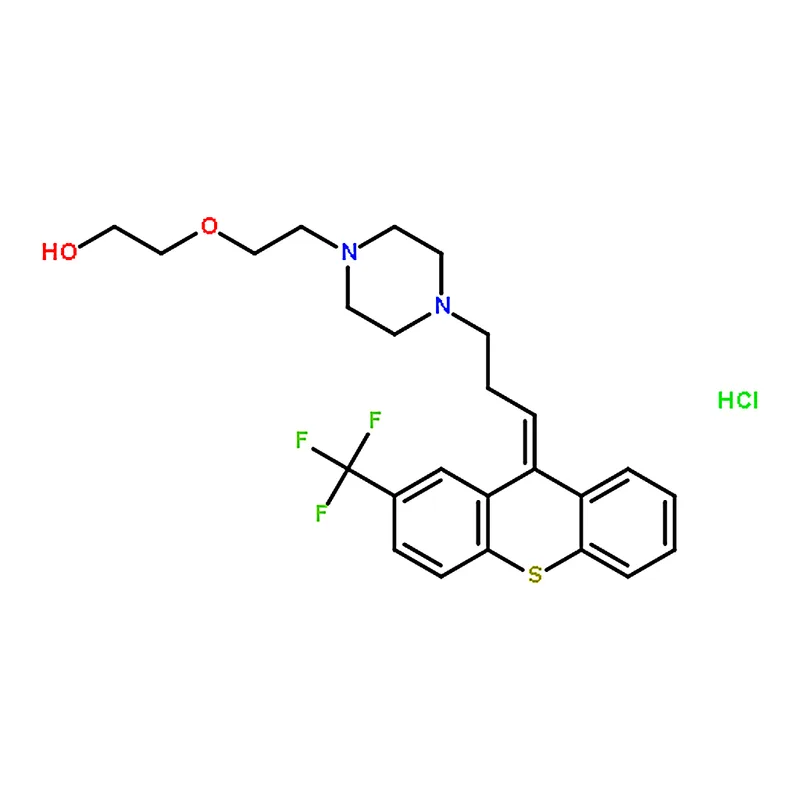 RHAWN 2-(2-(4-(3-(2-(Trifluoromethyl)-9H-thioxanthen-9-ylidene)propyl)piperazin-1-yl)ethoxy)ethano