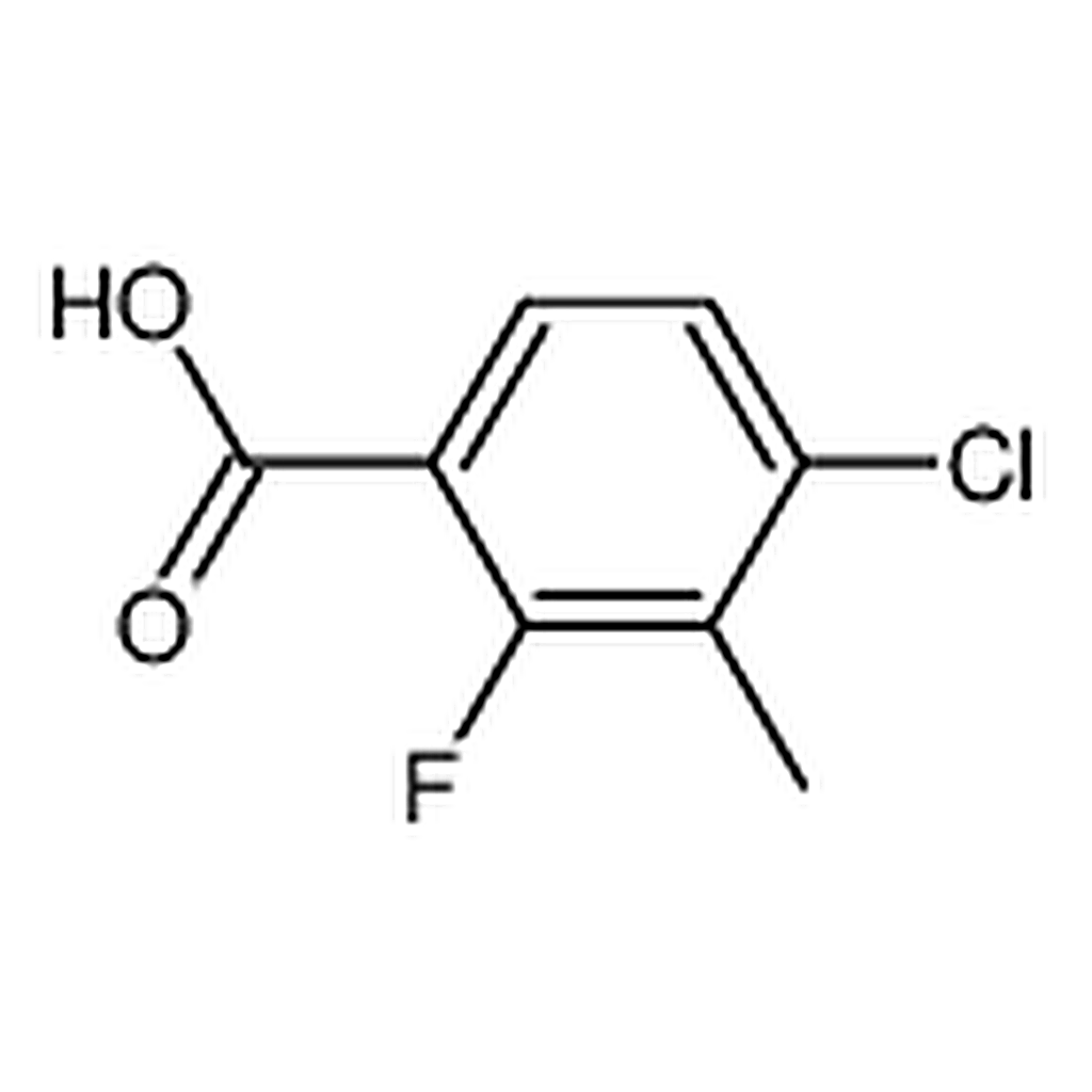 RHAWN 4-Chloro-2-fluoro-3-methylbenzoic acid