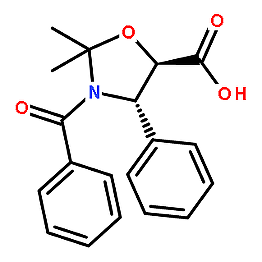 RHAWN (4S，5R)-3-Benzoyl-2，2-dimethyl-4-phenyloxazolidine-5-carboxylic acid