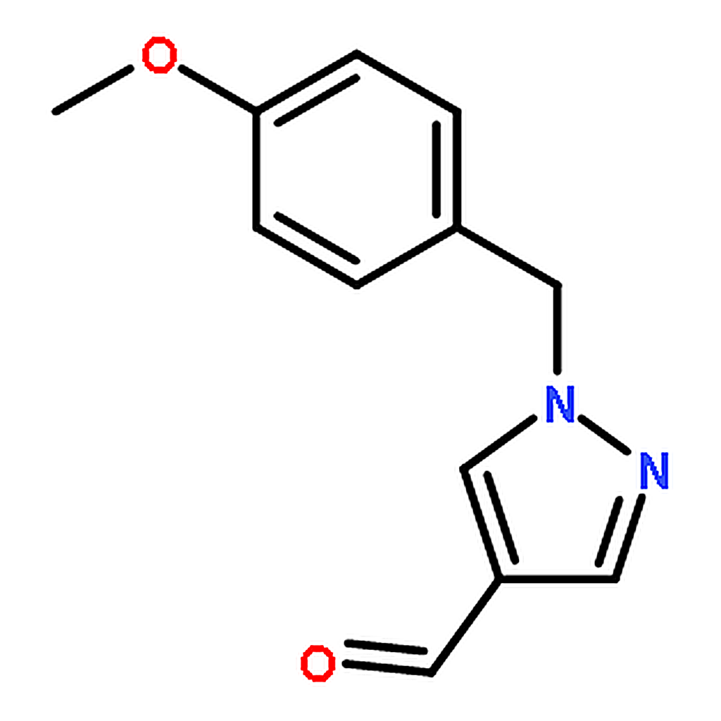 RHAWN 1-(4-Methoxybenzyl)-1H-pyrazole-4-carbaldehyde