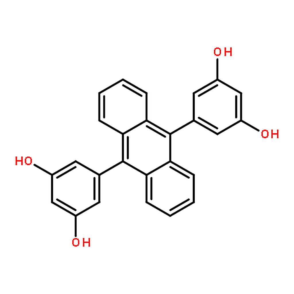 RHAWN 9,10-Bis(3,5-dihydroxyphenyl)anthracene