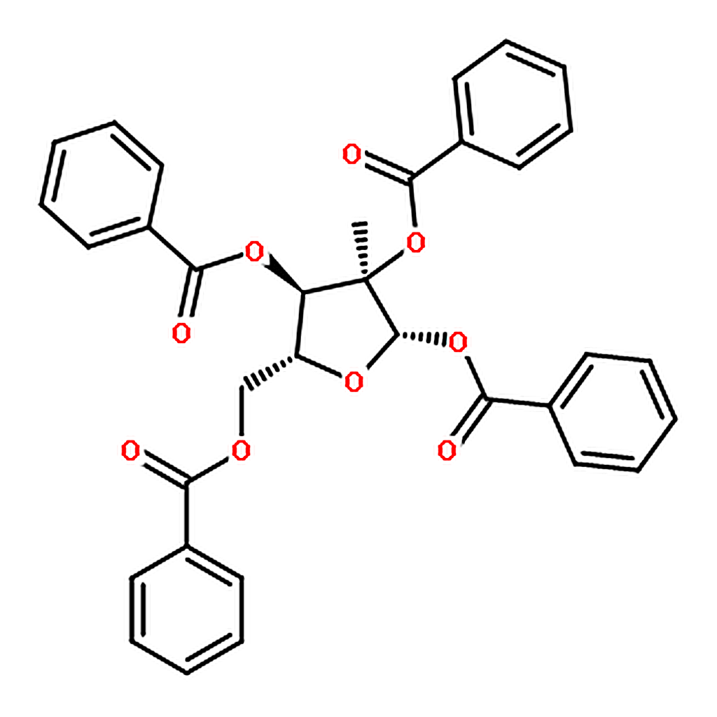 RHAWN 1,2,3,5-Tetra-O-benzoyl-2-C-methyl--D-ribofuranose