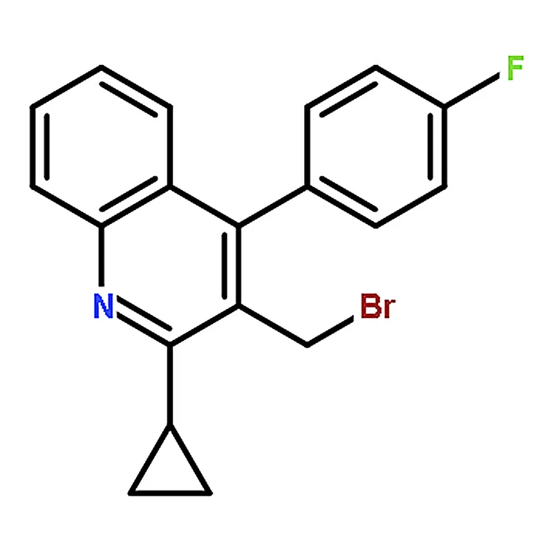 RHAWN 3-(Bromomethyl)-2-cyclopropyl-4-(4-fluorophenyl)quinoline