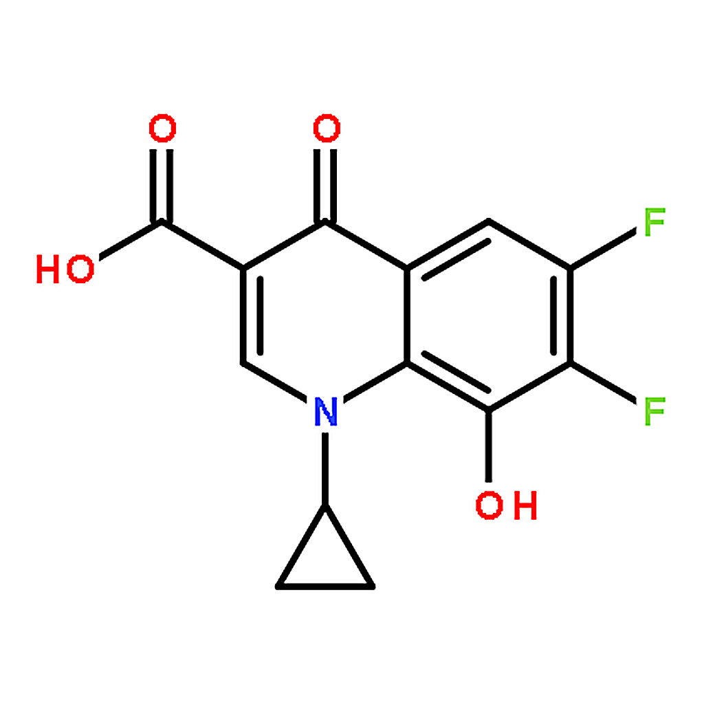 RHAWN 1-Cyclopropyl-6,7-difluoro-8-hydroxy-4-oxo-1,4-dihydroquinoline-3-carboxylic acid