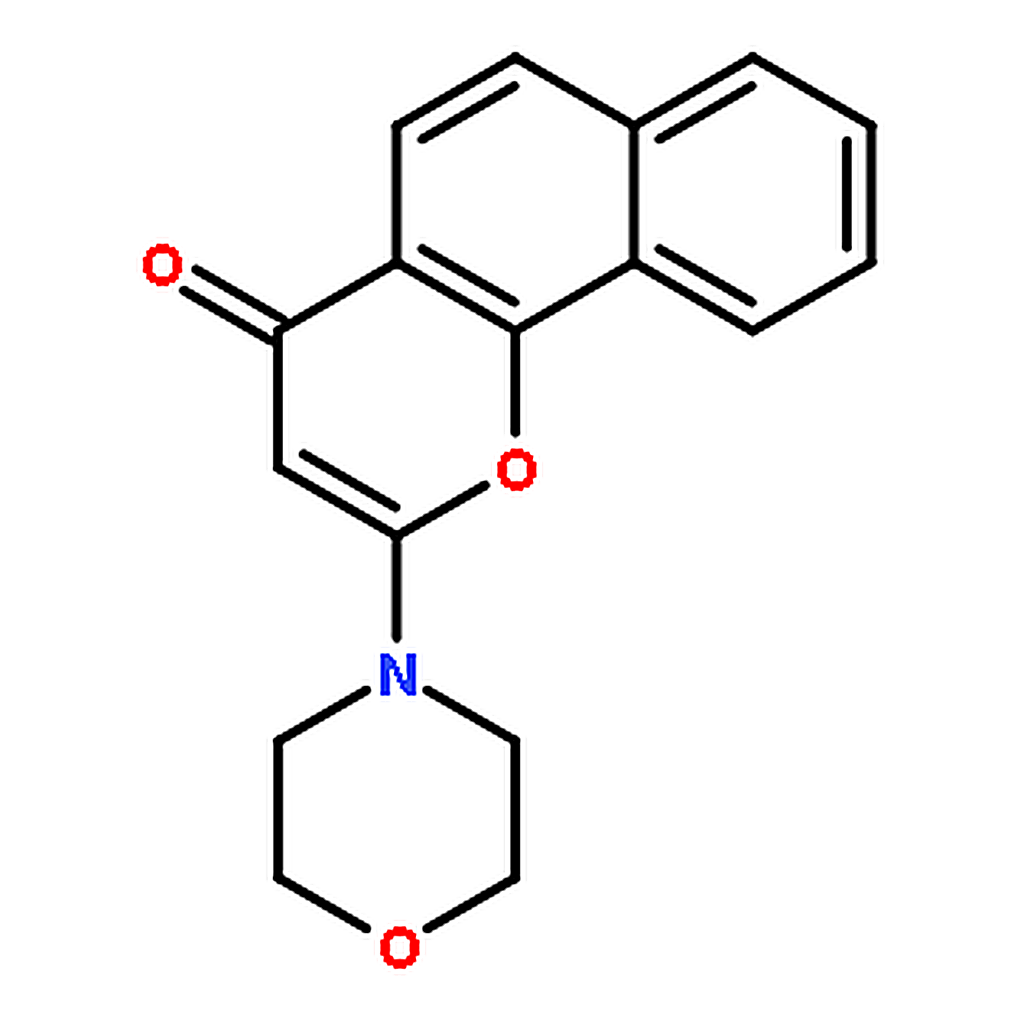 RHAWN 2-morpholin-4-ylbenzo[h]chromen-4-one