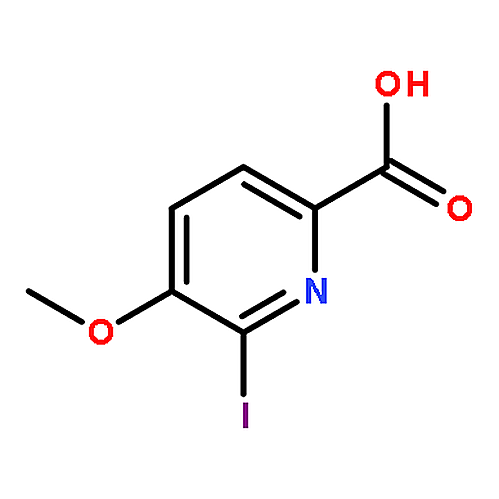 RHAWN 6-Iodo-5-methoxypyridine-2-carboxylic acid