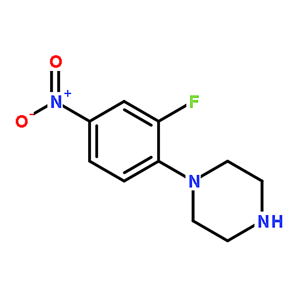 RHAWN 1-(2-Fluoro-4-nitrophenyl)piperazine