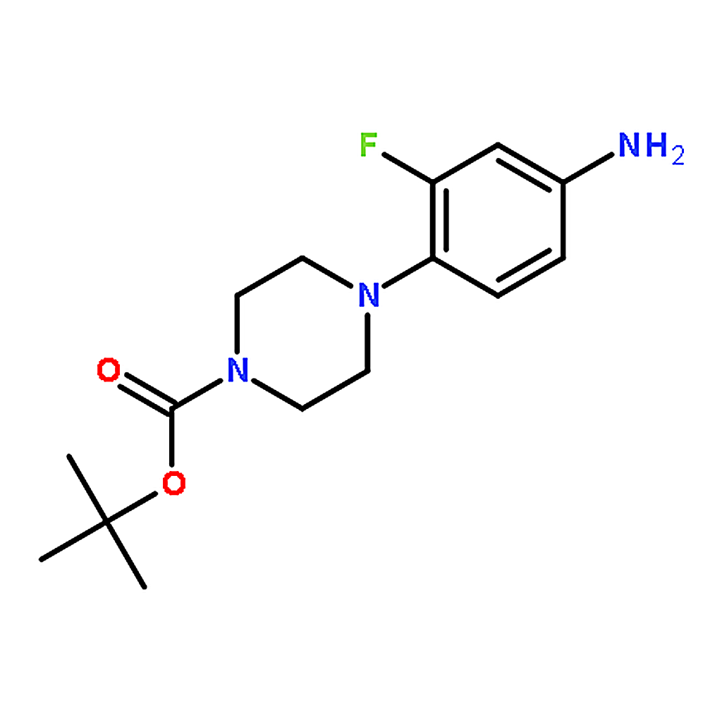RHAWN tert-Butyl 4-(4-amino-2-fluorophenyl)piperazine-1-carboxylate