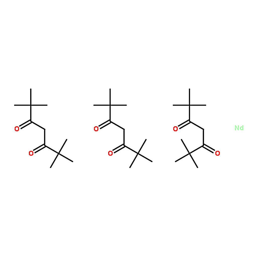 RHAWN Tris(2, 2, 6, 6-tetramethyl-3, 5-heptanedionato)neodymium(III)