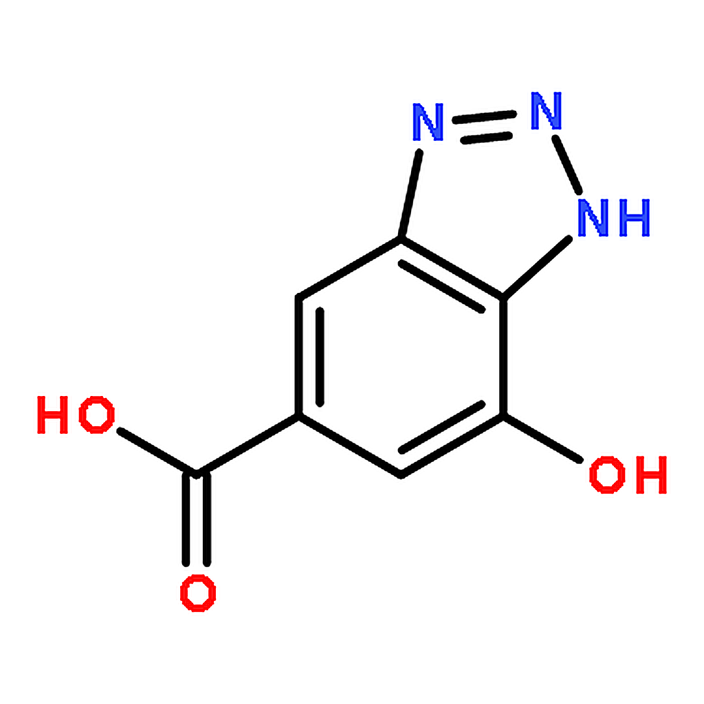 RHAWN 7-Hydroxy-1H-benzo[d][1,2,3]triazole-5-carboxylic acid